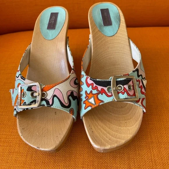 Emilio Pucci Shoes Vintage Emilio Pucci Platform Slideshp